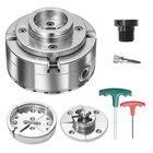 Puunsorvin istukka VEVOR CK4-4K-3SET-SS, 4-leukainen 3-osainen sarja, 102 ä— 102 ä— 78 mm