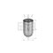 Polttoainesuodatin MANN-FILTER PL 9100 – kuva 1