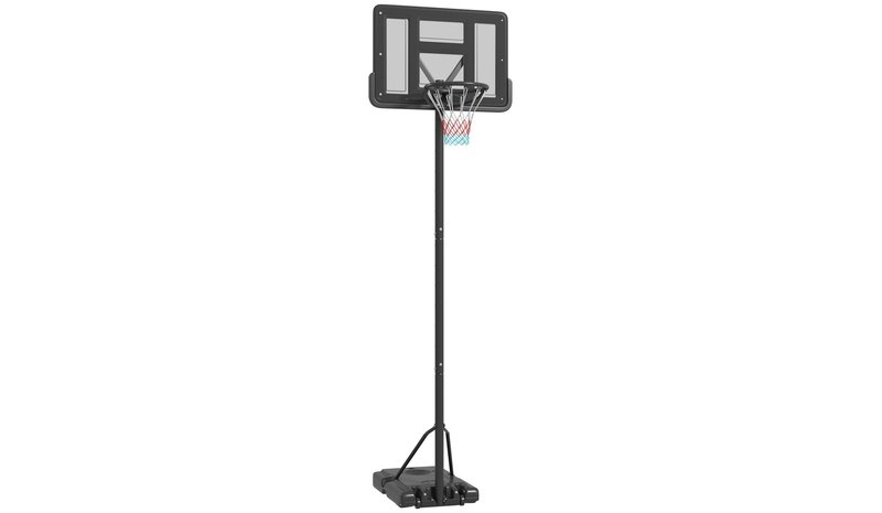 Lasten koripallorengas jalustalla Sportnow 110x90x370m., musta väri – kuva 1/1