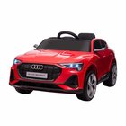Lasten sähkökäyttöinen auto Homcom 108x60x47cm, punainen/musta