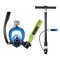 Mini-sukelluspullo VEVOR, 0,5 l maskilla ja pumpulla, Ø60 × 300 mm – kuva 1