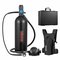 Minisukelluspullo VEVOR S700PLUS-EU, 2 l, Ø 11,15 × 35,5 cm – kuva 1