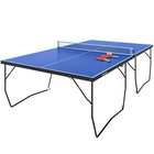 Pöytätennispöytä Sportnow 274x152,5x76cm, musta/sininen väri