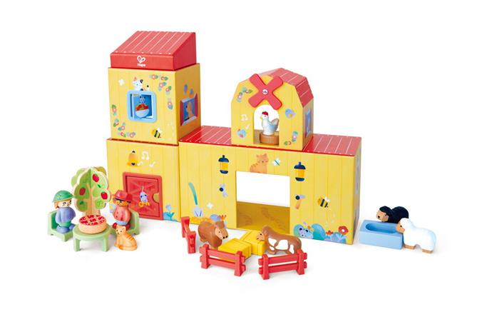 Hape Land The Farm Set