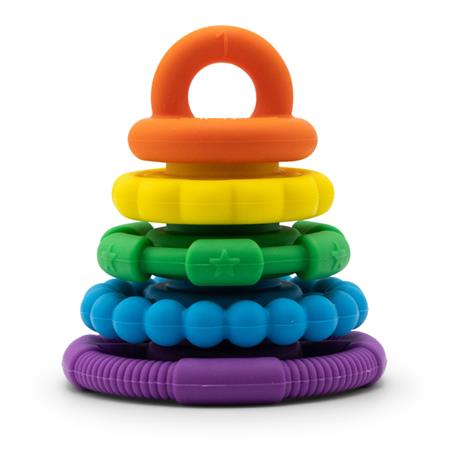 Jellystone Designs - Rainbow Stacker and Teether Toy - rainbow (JSD0257) – kuva 5/5