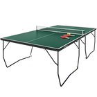 Pöytätennispöytä Sportnow 274x152,5x76 cm, musta/tummanvihreä