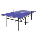 Pöytätennispöytä Sportnow 274x152,5x75,5cm, musta/tummansininen