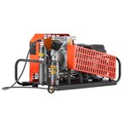 PCP-ilmakompressori 4500PSI 30Mpa, 60 l/min, automaattinen pysäytys, tuuletinjäähdytys, sukelluspulloihin ja paintballiin