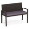 Puutarhapenkit 56x110x84cm, ruskea/tummanharmaa – kuva 1