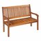Puutarhapenkit 126x63x91cm, ruskea väri – kuva 1