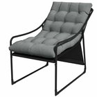 Puutarhatuoli Outsunny 62x110x88cm., harmaa/musta