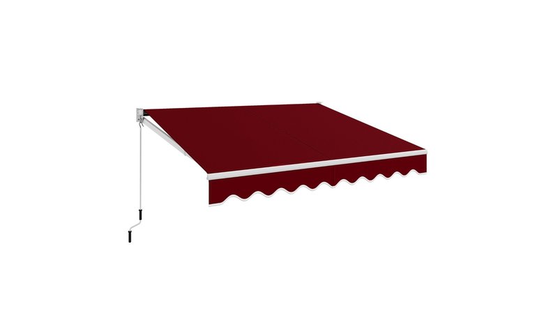 Markiisi 295x250x150cm, punainen – kuva 1/1