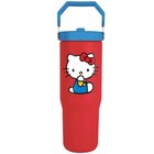 Hello Kitty - Hello Kitty -juomapullo - Juomapullo - Unisex - Punainen sininen