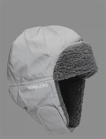 Didriksons Biggles Refl Cap Silver - 56