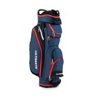 Golf-laukku 39x25x128cm, sininen/punainen