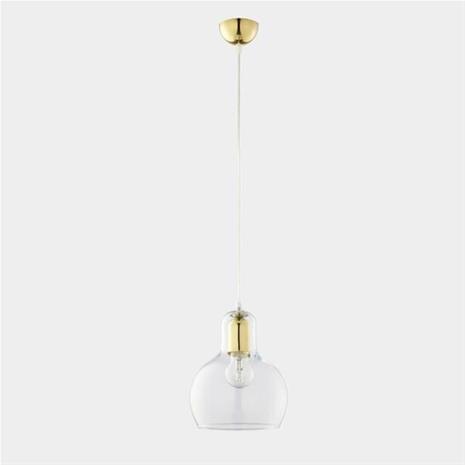 TK LIGHTING Riippuvalaisin Mango, läpikuultava/kulta
