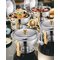 Buffet-aterinsetti, 4 kattilaa, 5 l, kulta – kuva 1