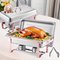 Buffet-aterinsetti, 8 l, 2 kattilaa, ruusukulta – kuva 1