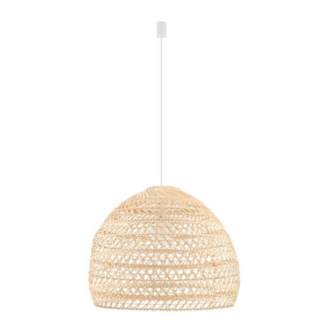 BOHO riippuvalaisin, Ø 60 cm, luonnonruskea, rottinki, E27