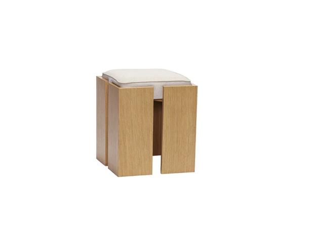 Hübsch - Forma Stool Sand/Natur