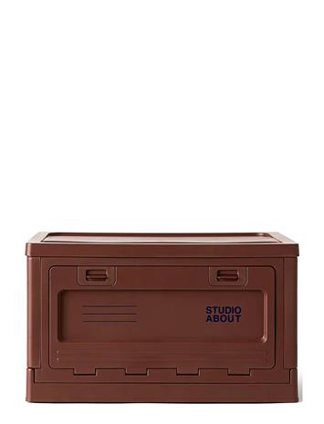 Studio About Box, Large, Bordeaux Home Storage Storage Baskets Brown Studio About