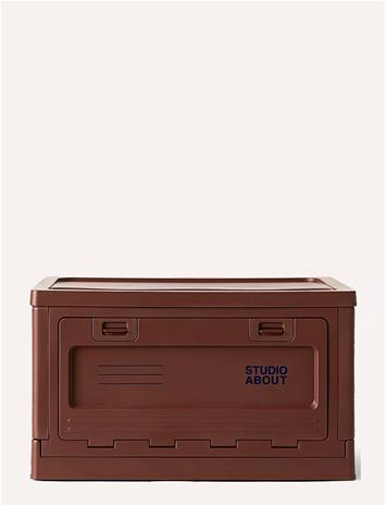 Studio About Box, Large, Bordeaux Home Storage Storage Baskets Brown Studio About