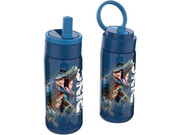 LunchBuddies T-Rex Juomapullo 600 ml, Blue