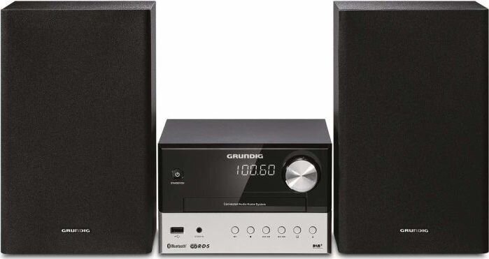 Grundig CMS 3000 BT DAB+ Home audio micro system 30 W Black, Silver