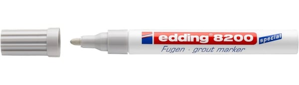 Edding e-8200 grout marker Harmaa