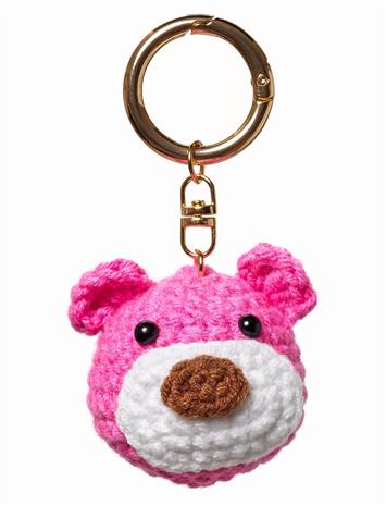 DRM-LND Knitted Bear - Pink - ONE SIZE