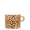 Anna + Nina Leopard Tea Mug - Brown - 50 CL – kuva 2