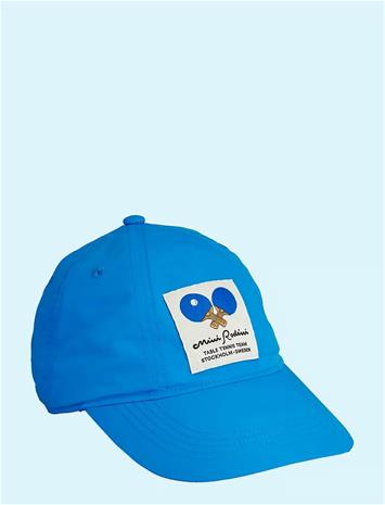 Mini Rodini Table Tennis Patch Nylon Cap - Blue - 56/58