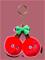 DRM-LND Fluffy Cherry - Red - ONE SIZE – kuva 2