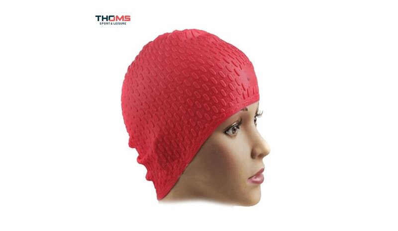 Silikoninen uimalippis THOMS SkyTrip punainen, unisex – kuva 1/1