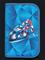 Beckmann Norway Single Section Pencil Case With Content, Blue Lightning - Blue - ONE SIZE – kuva 2