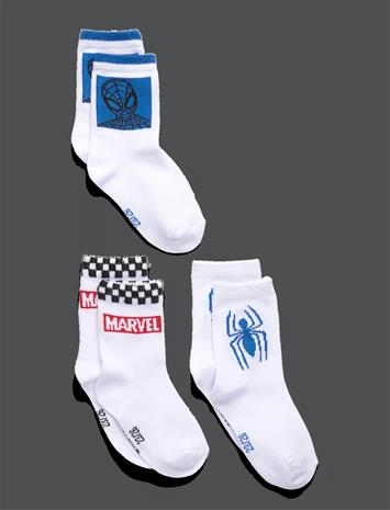 Spider-man Socks - White - 23/26 – kuva 3/4