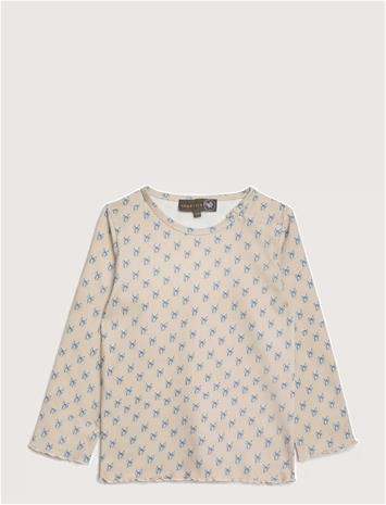 Hanevild Bow Blouse - Cream - 123/140