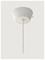 MOEBE Ceramic Ceiling Rose, Basic, White - White - 3.5X 10X 10CM – kuva 3