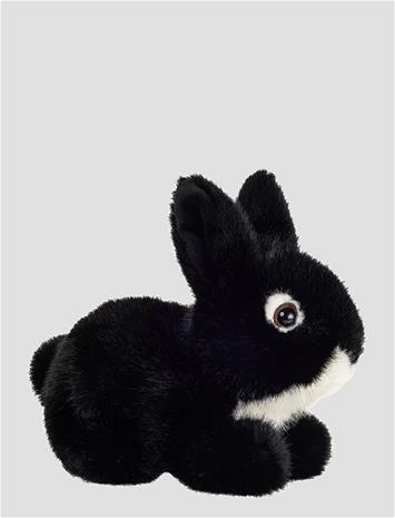 Teddy Hermann Lying Rabbit Black 17 Cm - Black - ONE SIZE – kuva 2/3