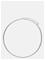 My Jewellery Flat Link Chain Thin - Silver - ONE SIZE – kuva 4