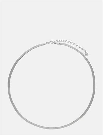 My Jewellery Flat Link Chain Thin - Silver - ONE SIZE