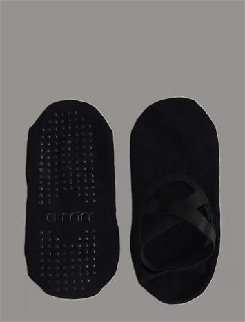 aim´n Pilates Socks - Black - ONE SIZE