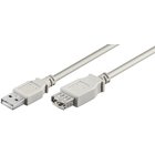 Pro USB-A <-> USB-A - 0.3m - Harmaa
