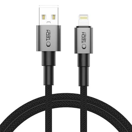 Tech-Protect UltraBoost DNA USB-A / Lightning 15W/2.4A 100 cm Cable - Grey