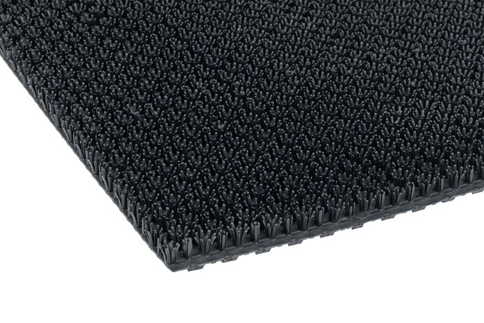 Ruohomatto Atplast Tummanharmaa 120 cm