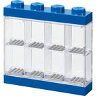 Room Copenhagen LEGO minifigures display case blue, storage box (transparent, transparent)