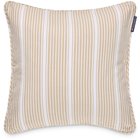 Lexington Classic Striped Organic Cotton Twill Tyynynpäällinen 50x50 Cm / Beige - Koristetyynyt & Suojukset Puuvilla Valkoinen - 10004008-2600-SH25