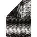 Marimekko Räsymatto Pussilakana Valkoinen / 150x210 Cm - Pussilakanat Puuvilla Musta - 074208-190