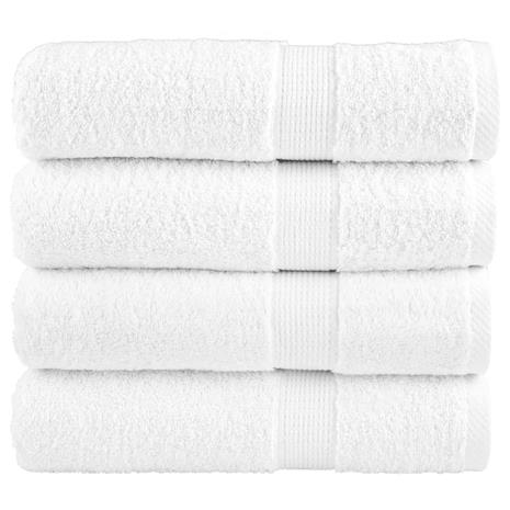 vidaXL Premium Pyyhkeet SOLUND 4 kpl valk. 100x150 cm 600 gsm