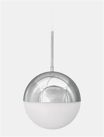 Dyberg Larsen Nova D25 Opal/ Krom Pendel - Silver - ONE SIZE